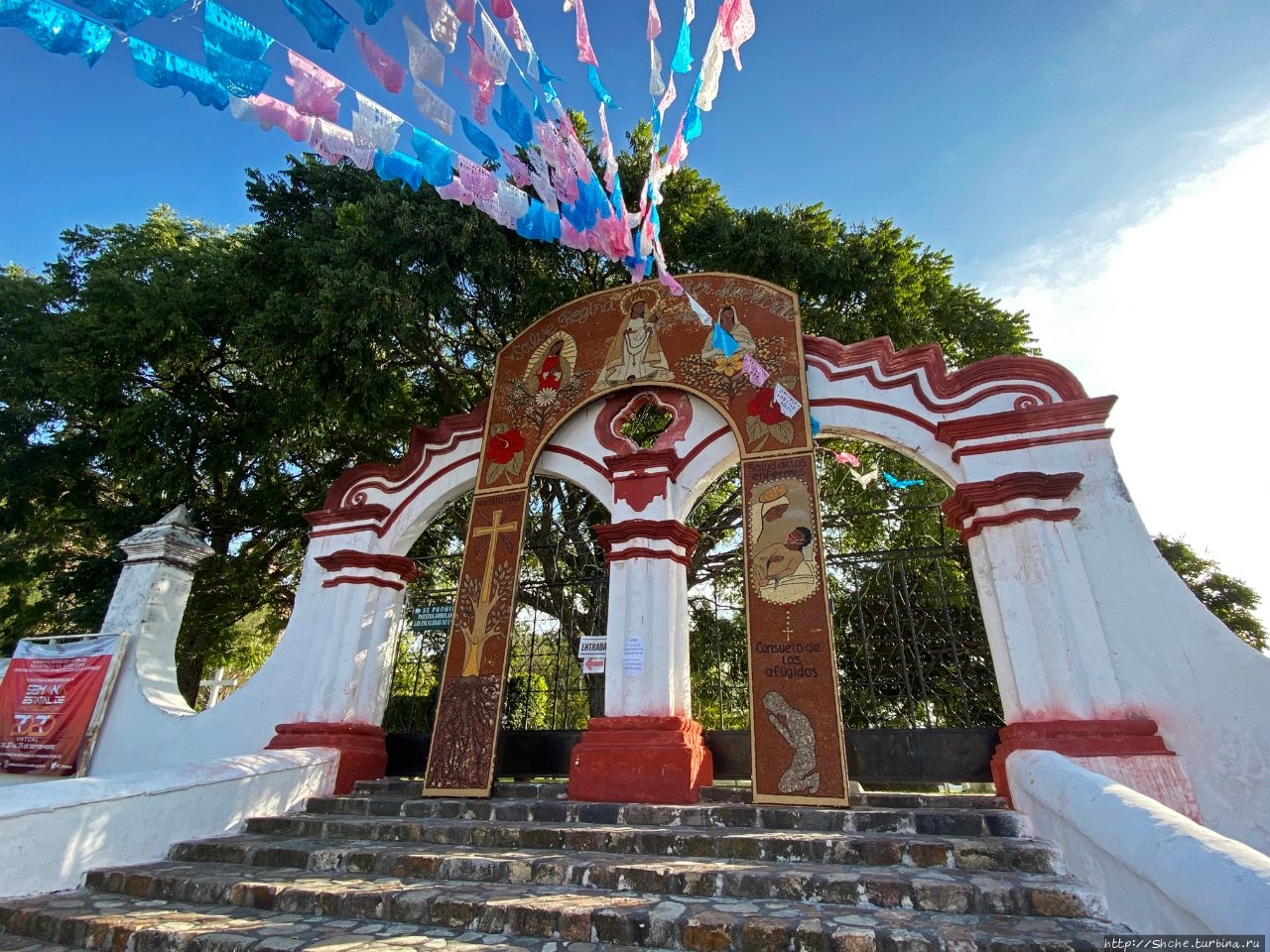 Храм Непорочного Зачатия Сакуальпан-де-Амильпас, Мексика