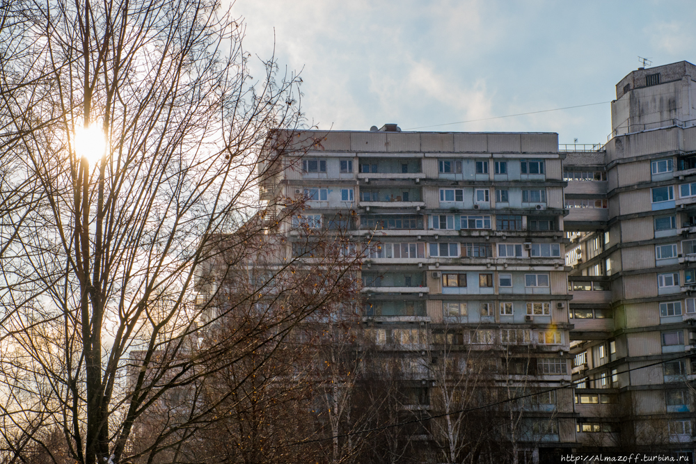 микрорайон Северное Чертаново Москва, Россия