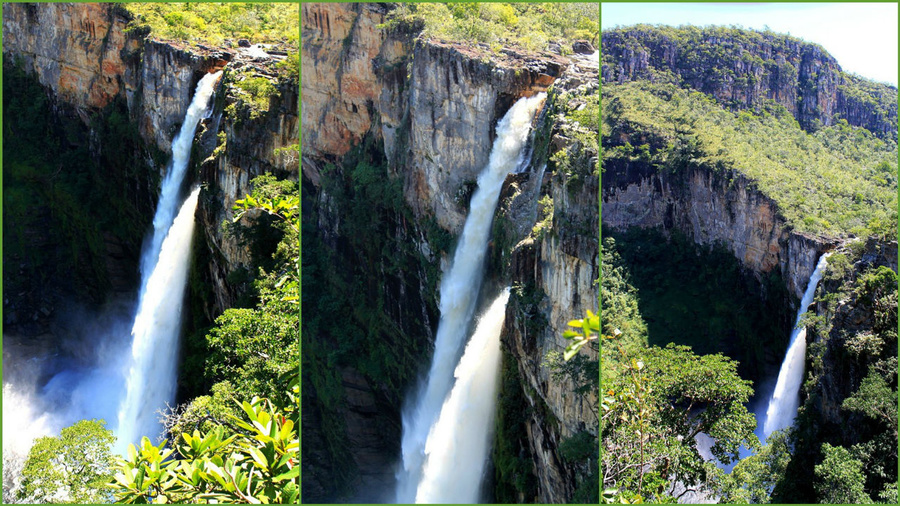 Водопад №2, 120 м Штат Гояс, Бразилия