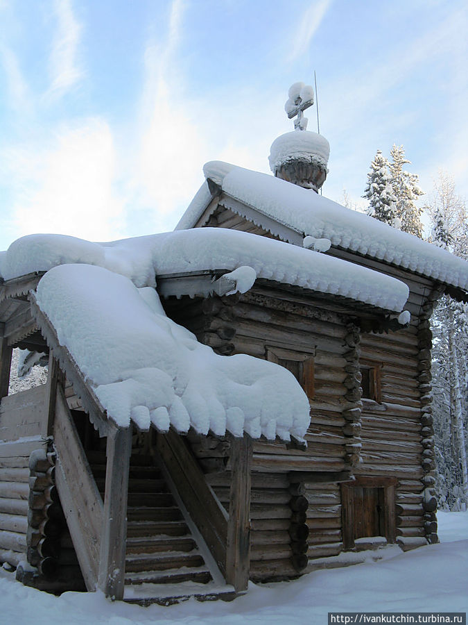 Зима в Малых Корелах Архангельск, Россия