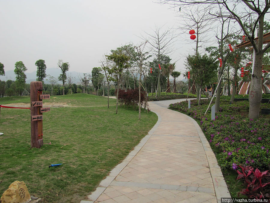 Начяло парка Гуанчжоу, Китай