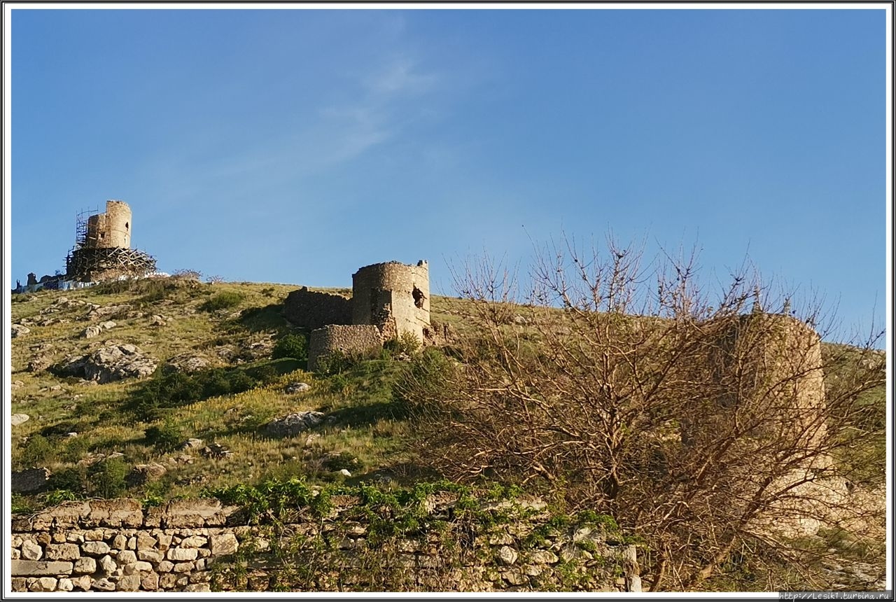 Генуэзская крепость Чембало Балаклава, Россия
