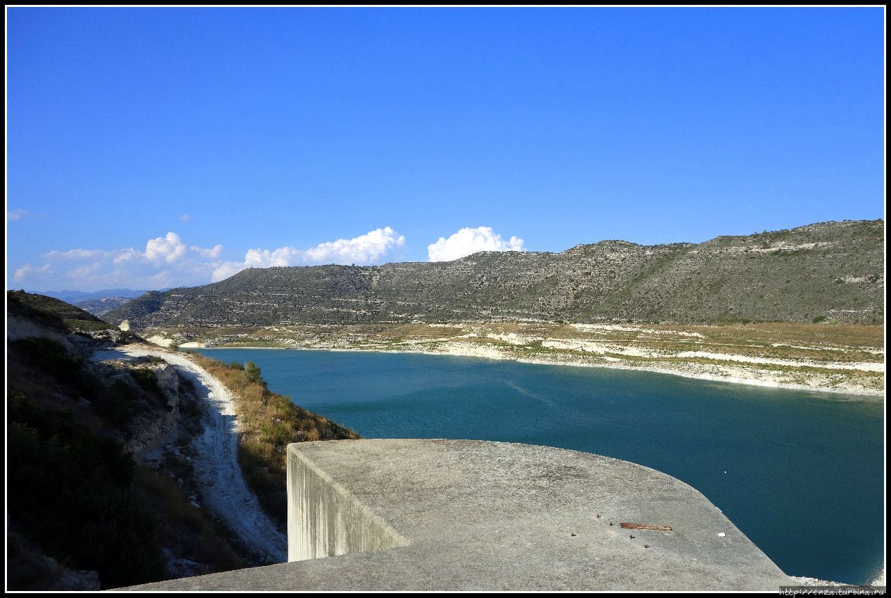 Водохранилище Курис или почти марсианские хроники Кипра Водохранилище Курис, Кипр