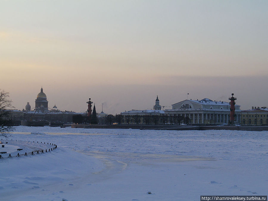 Мороз, ветер, Петропавловка Санкт-Петербург, Россия