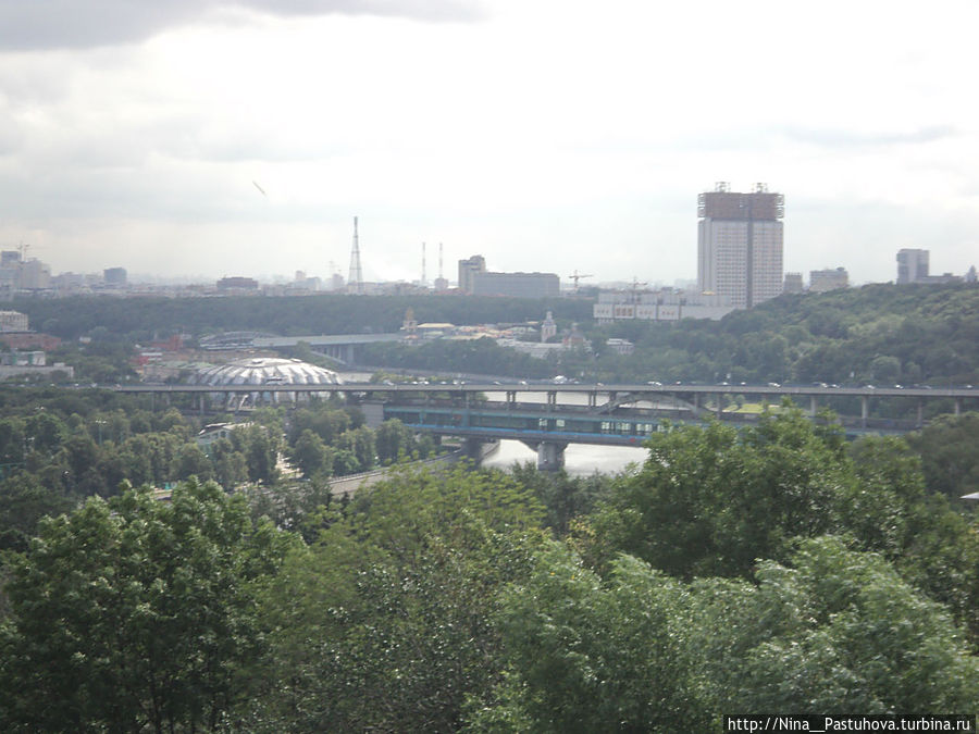 Какая с Воробьёвых панорама! Москва, Россия