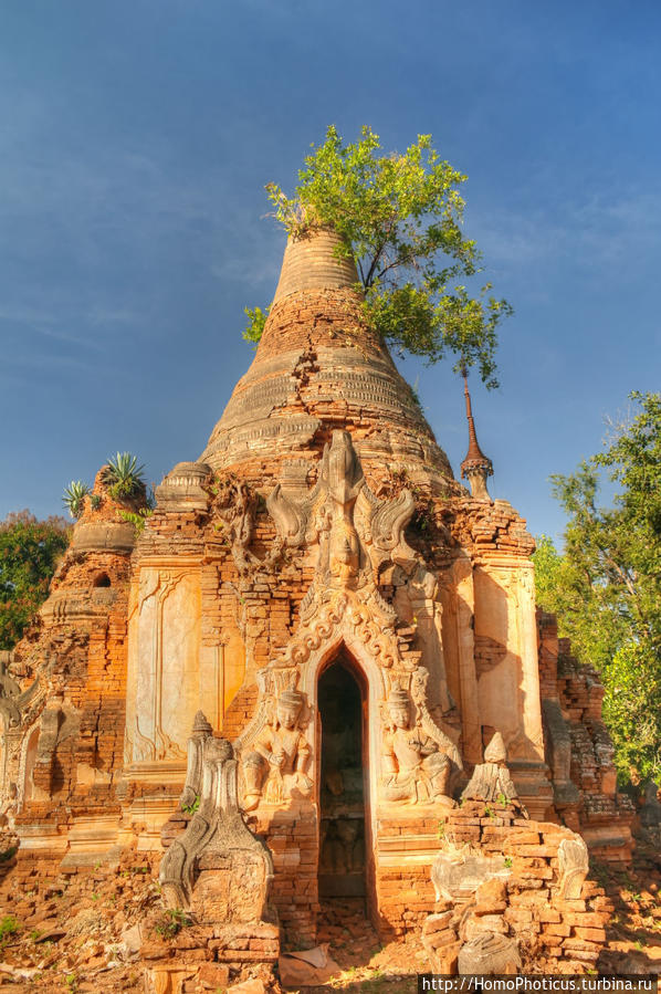 Лес ступ Озеро Инле, Мьянма