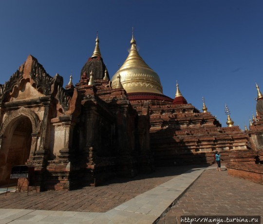 Пагода Dhamma Ya Zi Ka. Фото из интернета Баган, Мьянма