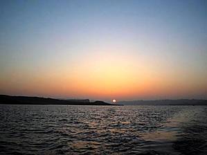 Абер-Врак, закат.