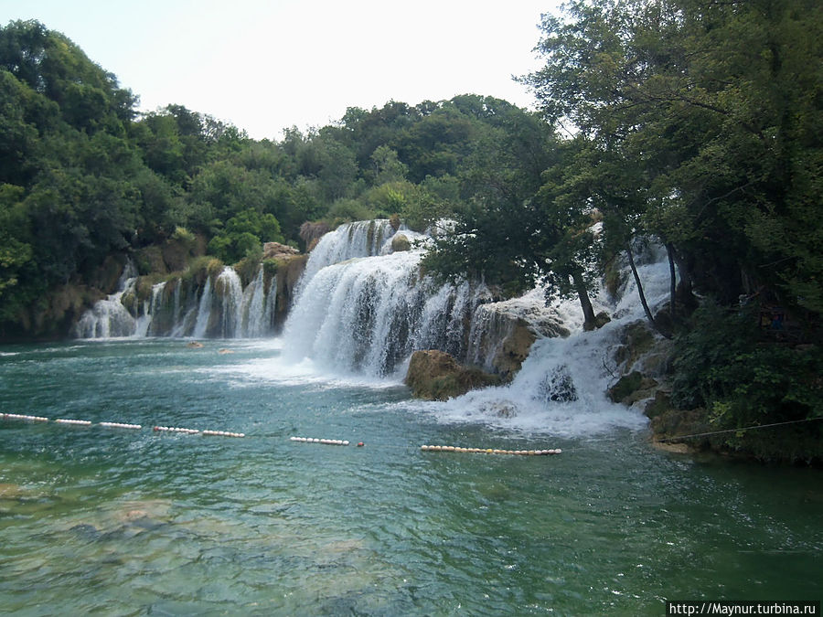 Водопад  Скрадинский  Бук. Национальный парк Крка, Хорватия