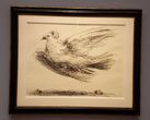 Пабло Пикассо, Летящая голубка (1950)