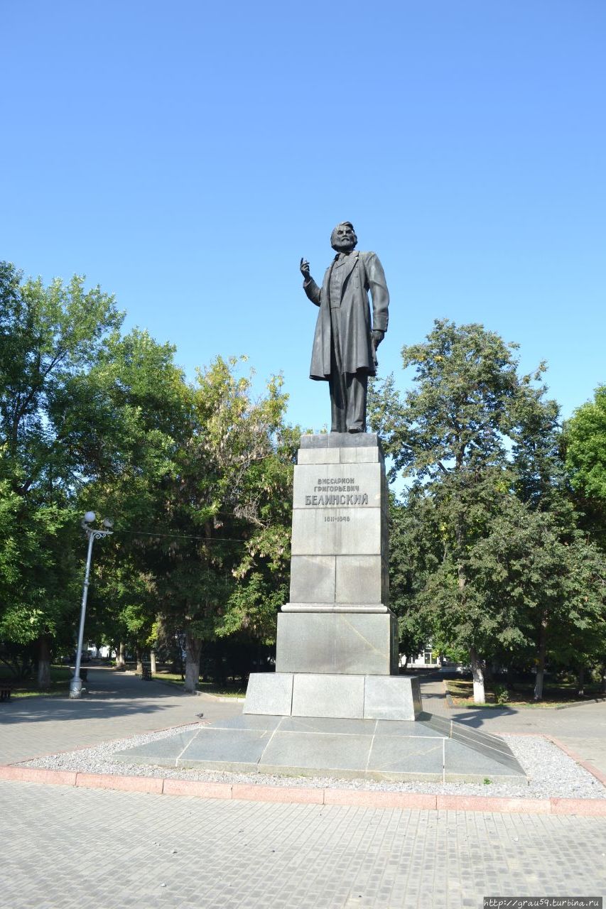 Памятник Белинскому Пенза, Россия