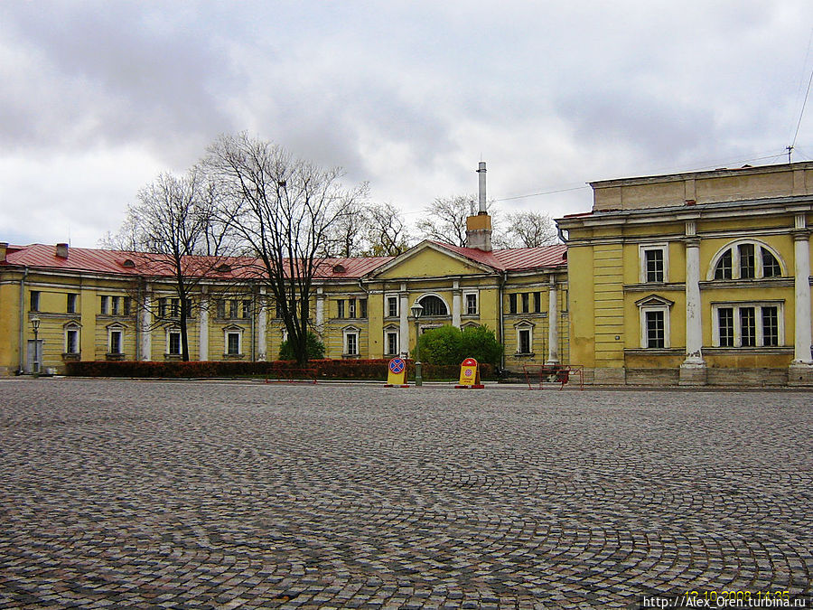 В Петропавловской крепости Санкт-Петербург, Россия