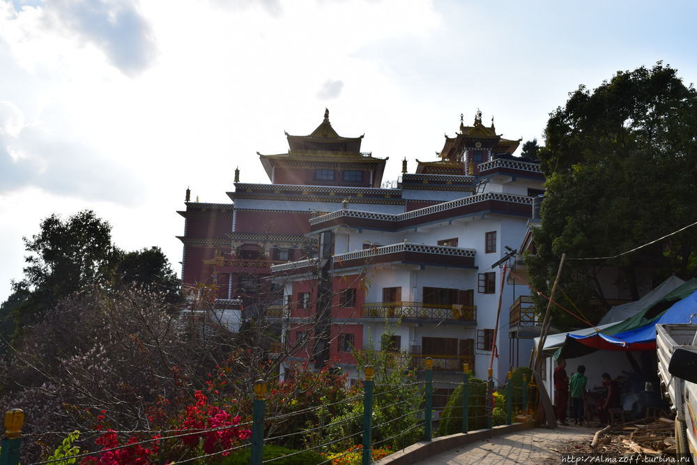 Место, где Будда скормил себя тигрице Намобудда, Непал