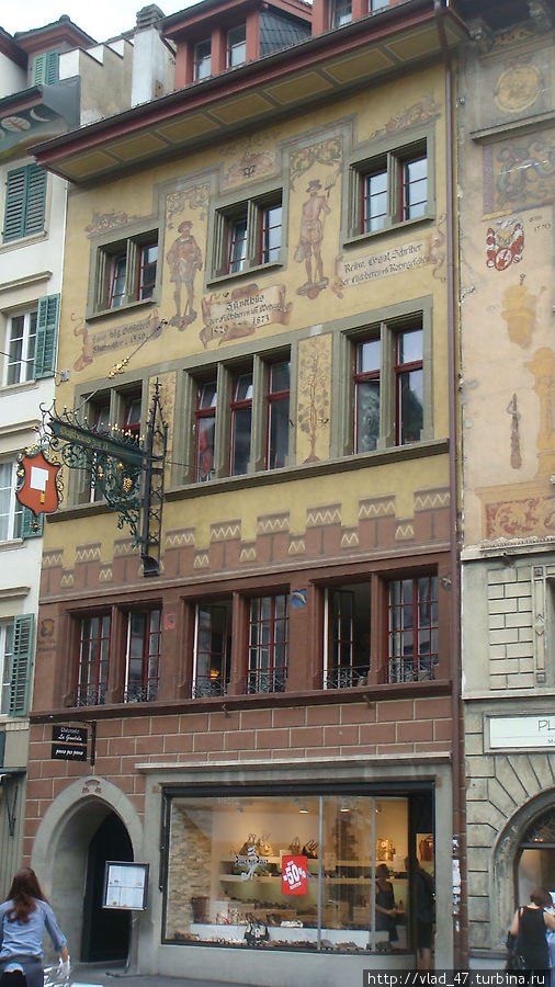 Прогулка по Люцерну Люцерн, Швейцария