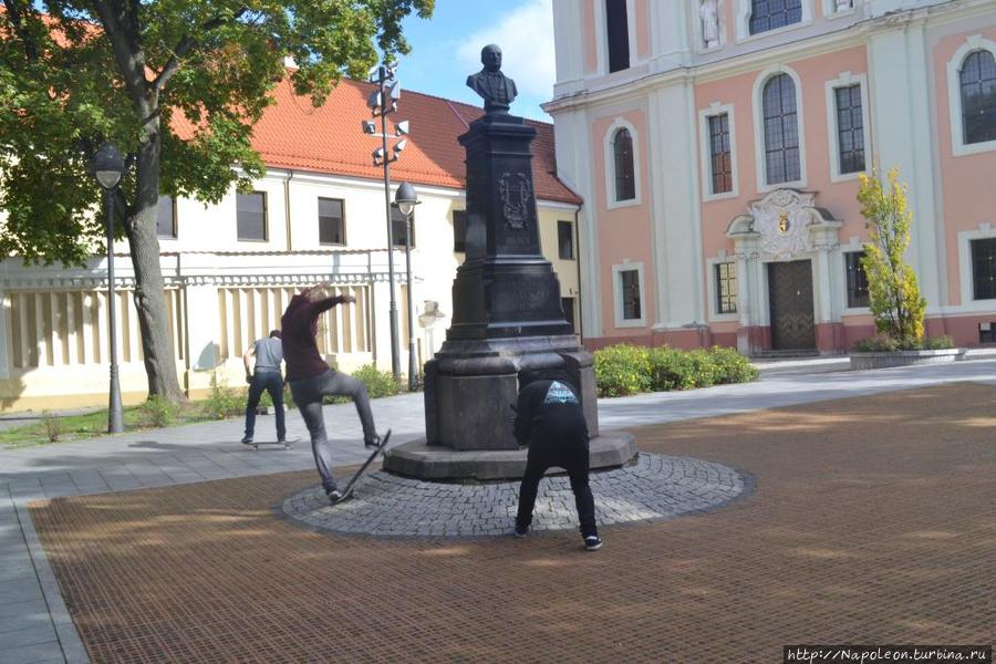 Памятник Станиславу Монюшко Вильнюс, Литва