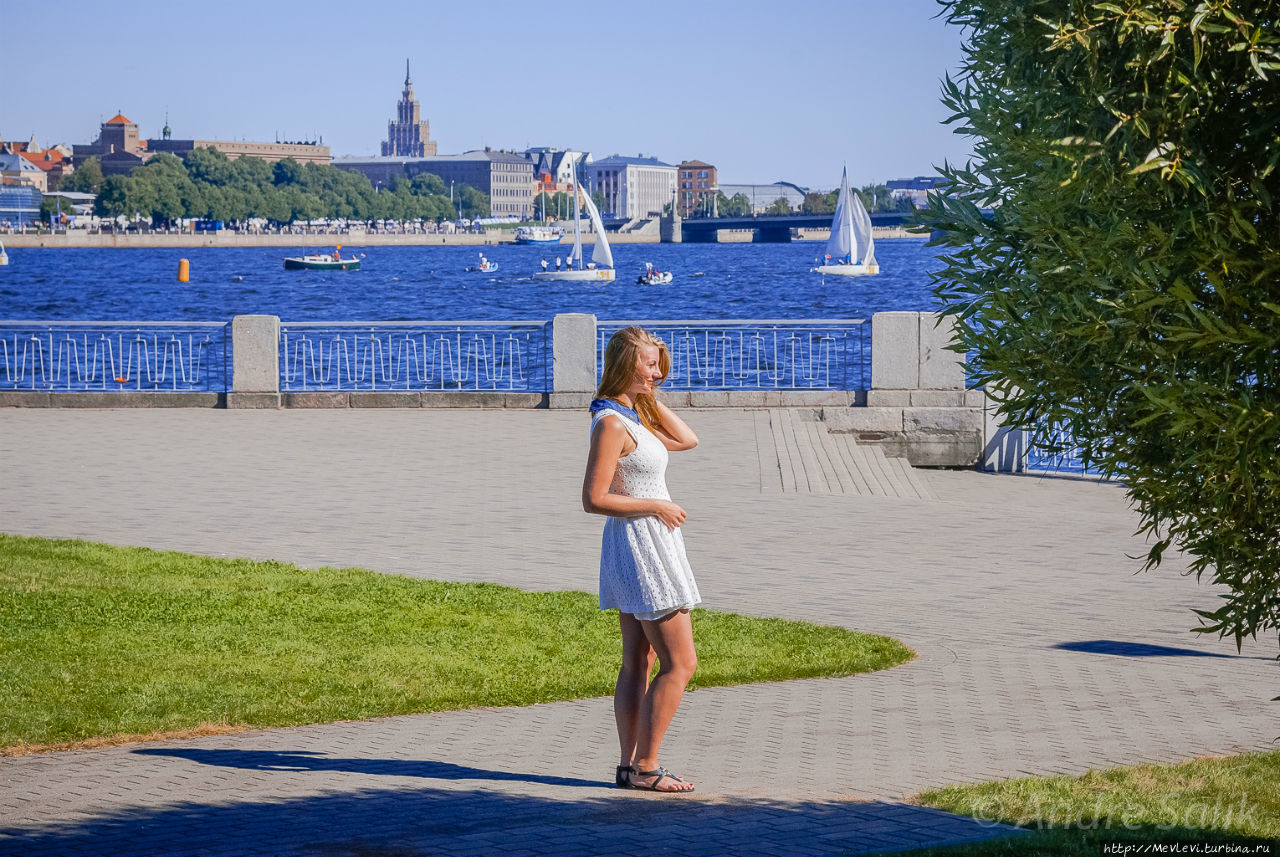 Праздник Риги 2015. парусная регата на Даугаве. Рига, Латвия