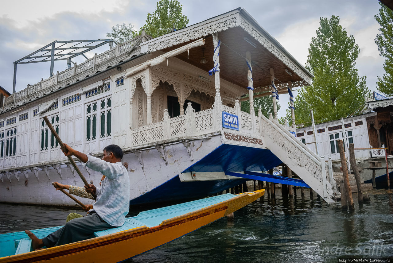 Озеро Дал Шринагар, Индия