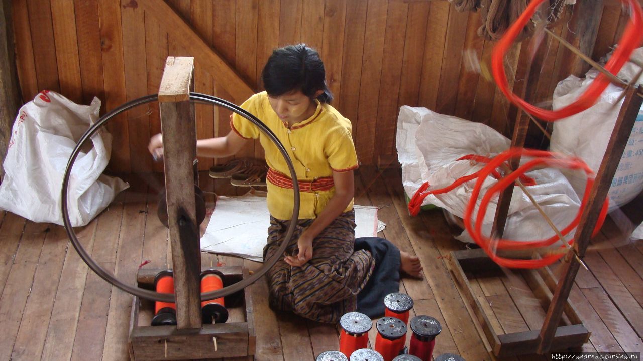 Интха — сыновья озера Озеро Инле, Мьянма