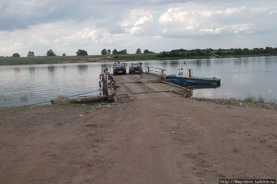 паромная переправа Константиново, Россия