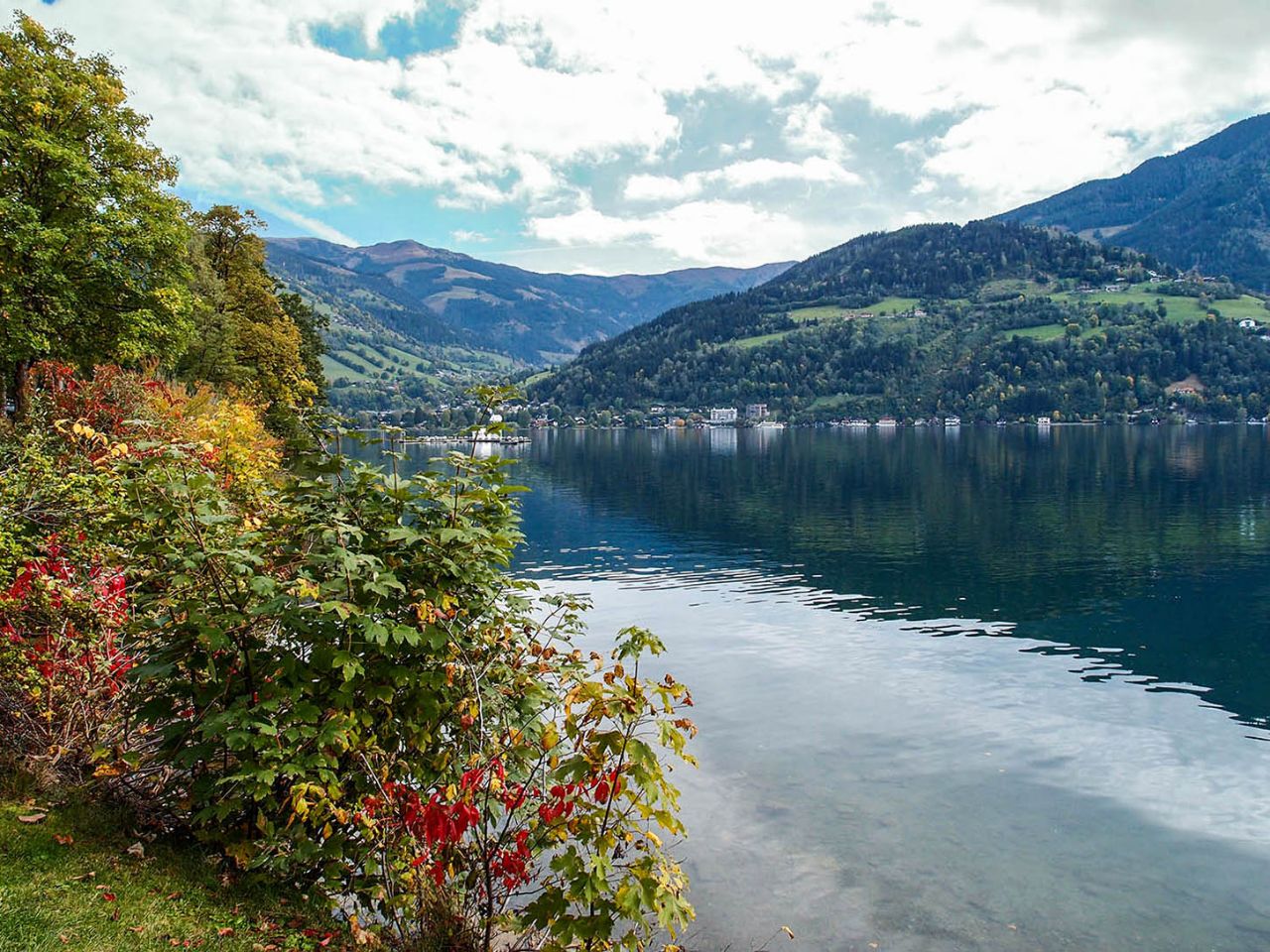Межсезонье на озере Целлер Цель-ам-Зее, Австрия