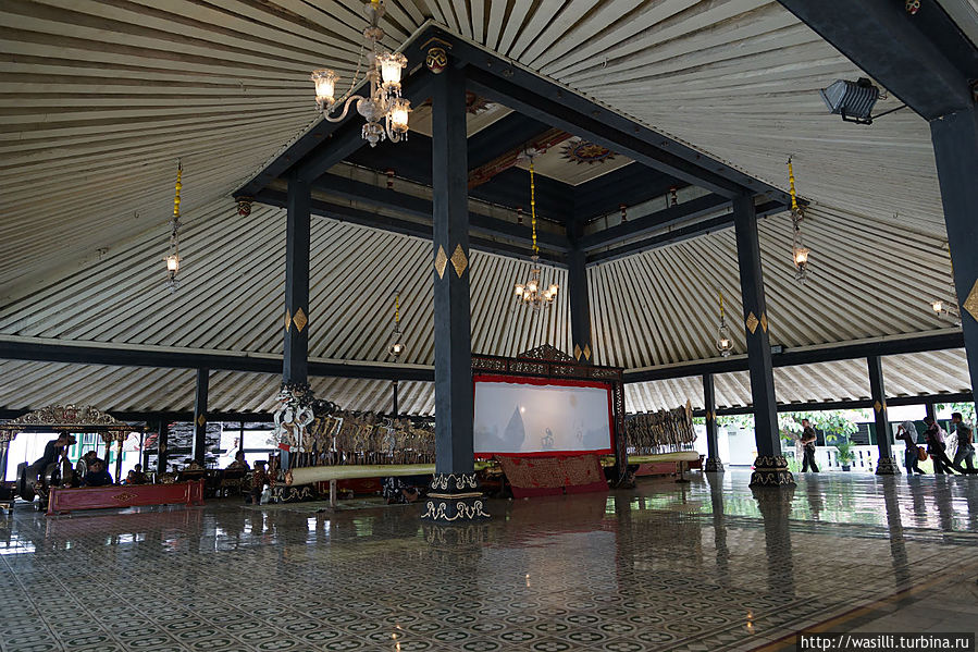 Кукольный театр. Дворец султана. Джокьякарта.