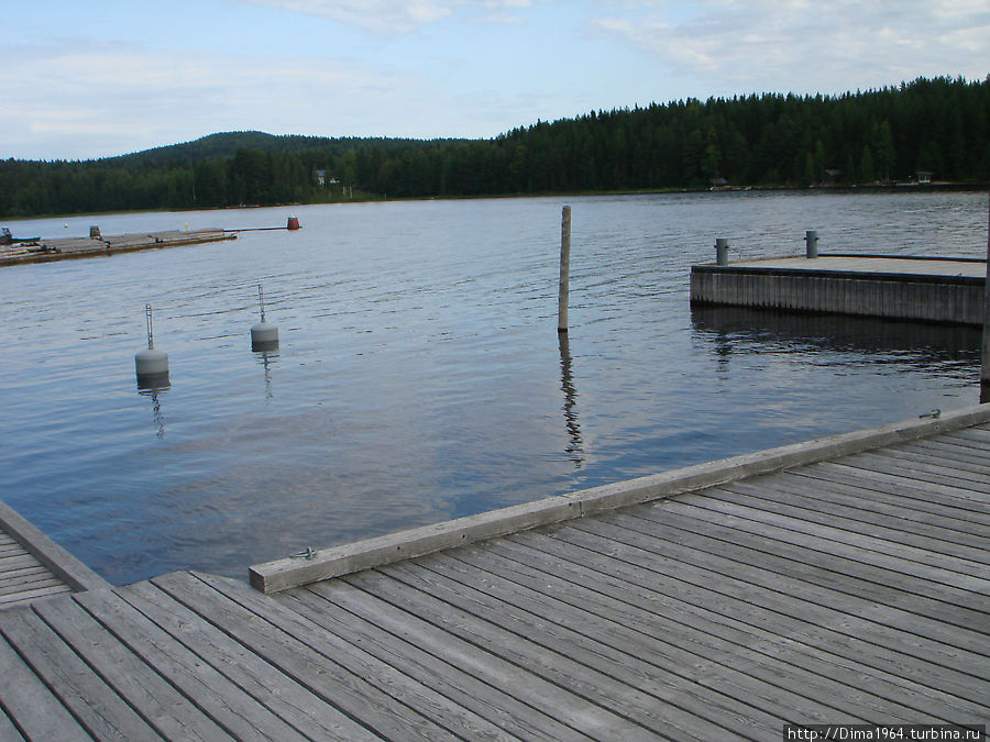 Пристань. Отсюда ходит паром на другой берег, в Лиекусу Коли Национальный Парк, Финляндия