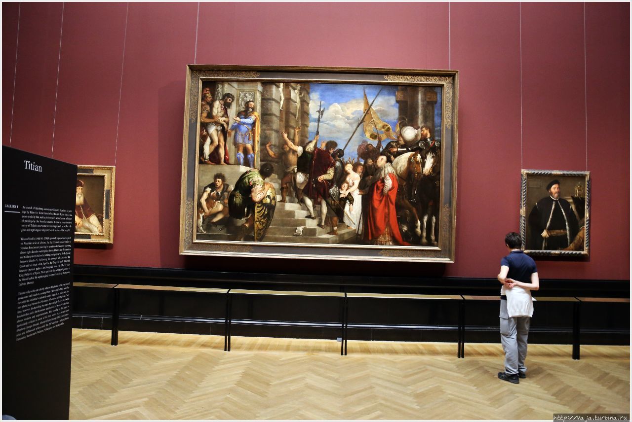 Картинная галерея в музее истории искусств Вены Вена, Австрия