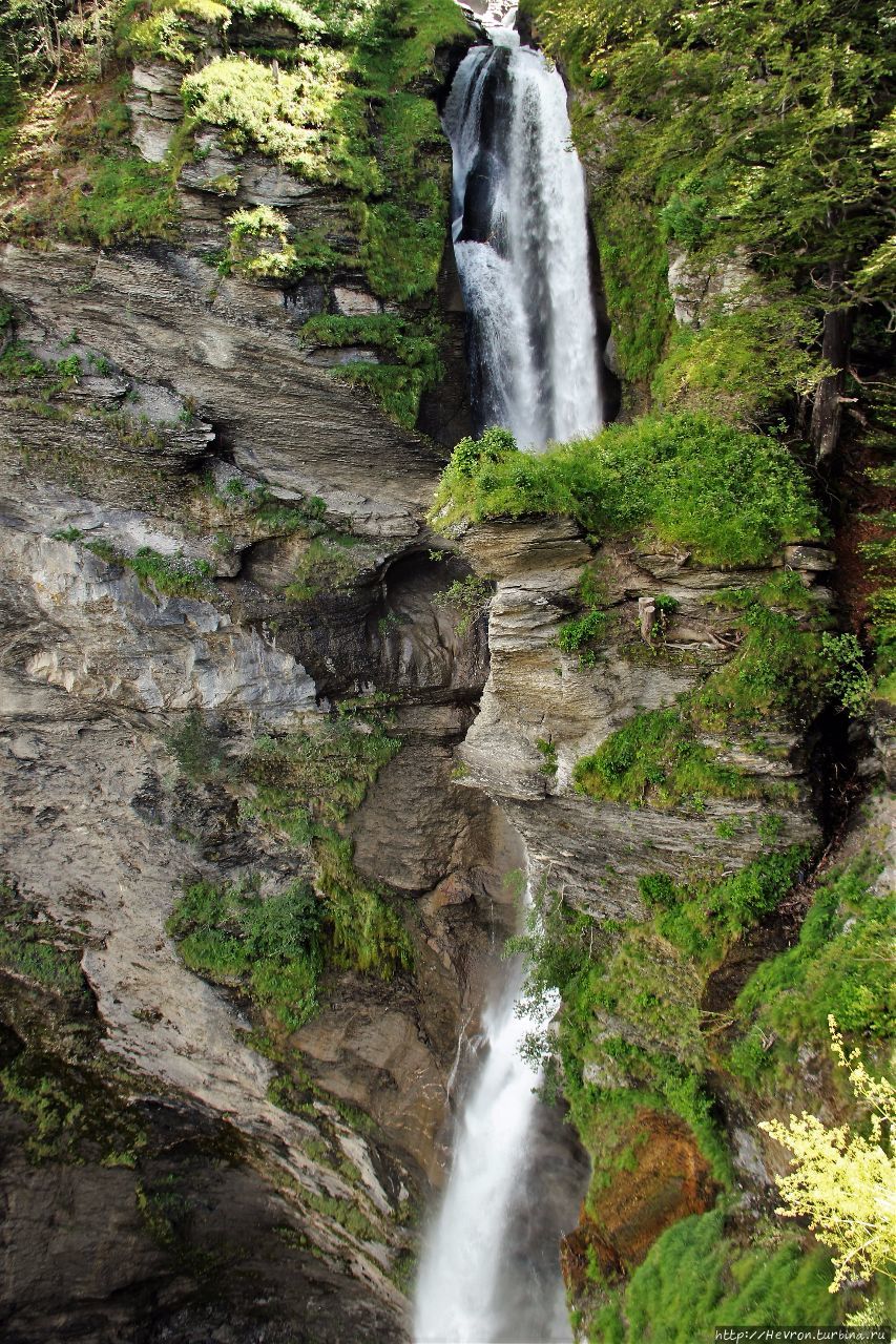 швейцария рейхенбахский водопад