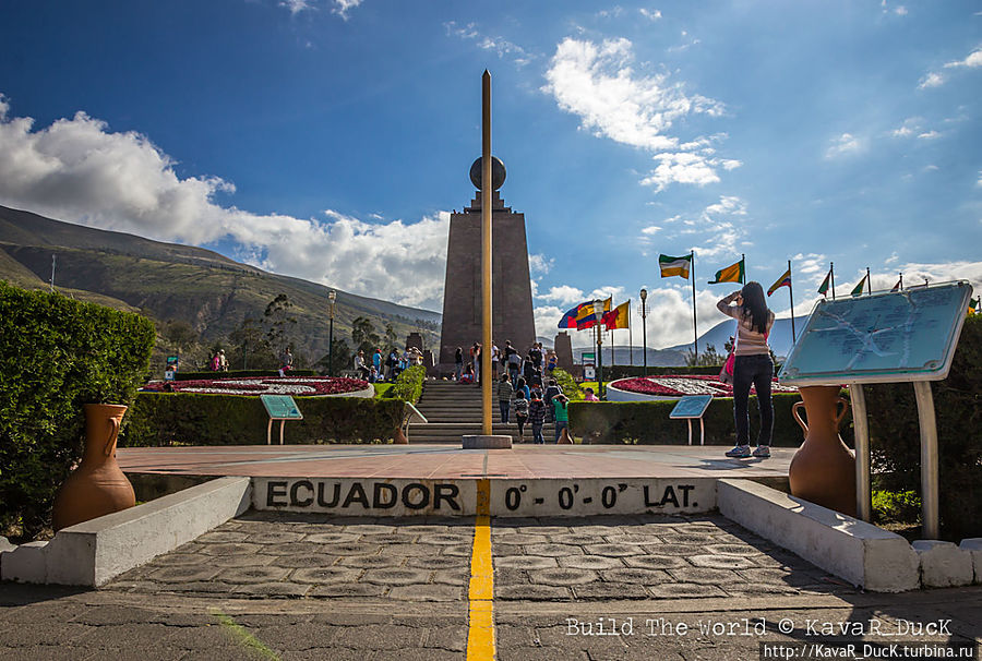 Центр Земли Кито, Эквадор