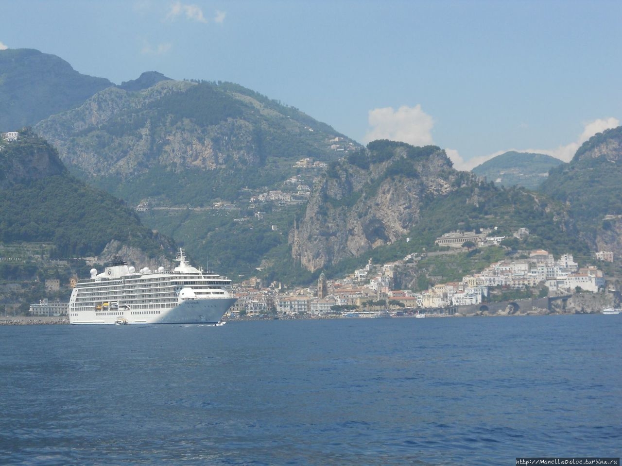 Путешествие на катере вдоль Costiera Amalfitana, июль 2021 Костьера-Амальфиана – Амальфийское побережье, Италия