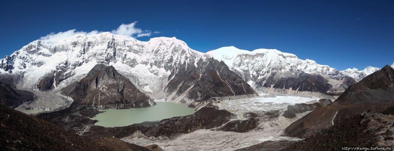 Ледник Thorthomi Glacier и озеро.Из интернета Паро, Бутан