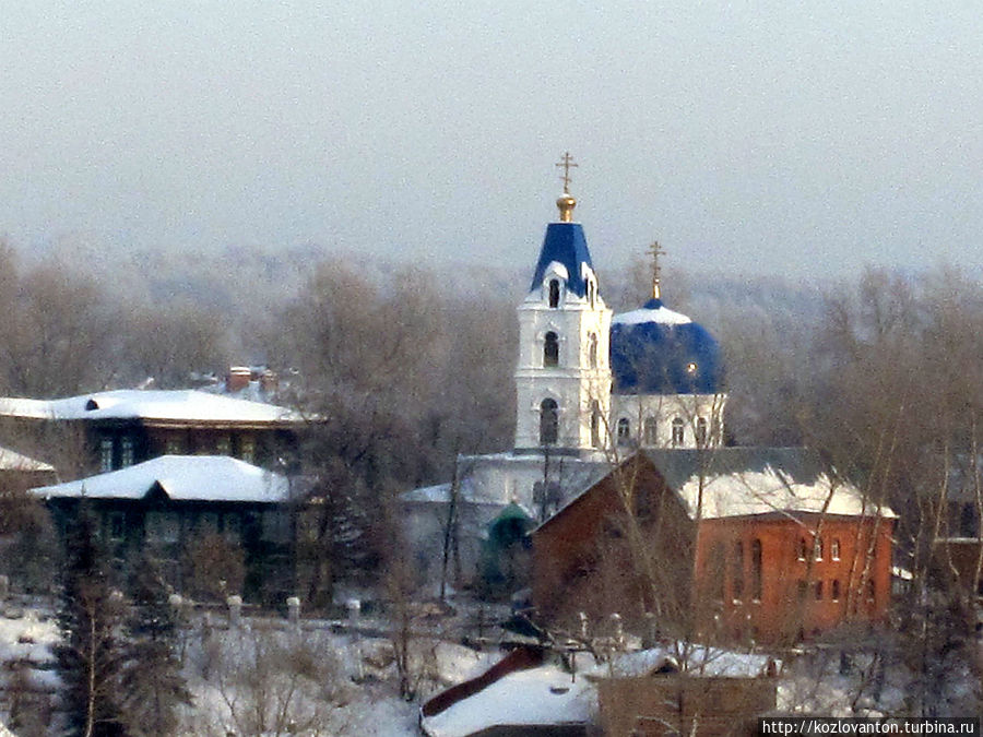 Троицкая церковь на Кирпичной горе. Томск, Россия