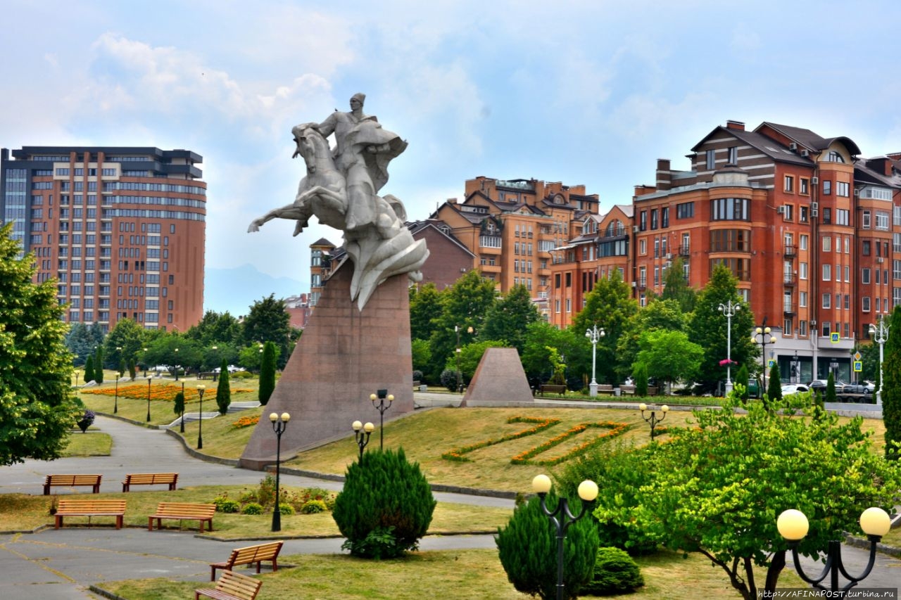 Владикавказ центр города / Vladikavkaz city center