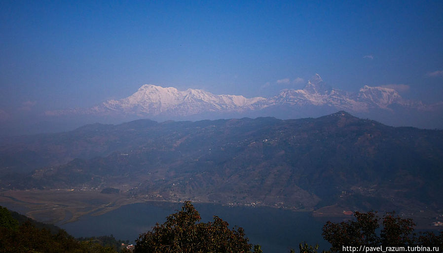 вид на озеро Фева