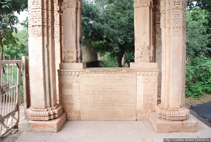 Телика Мандир, самый древний храм форта Гвалиор, Индия