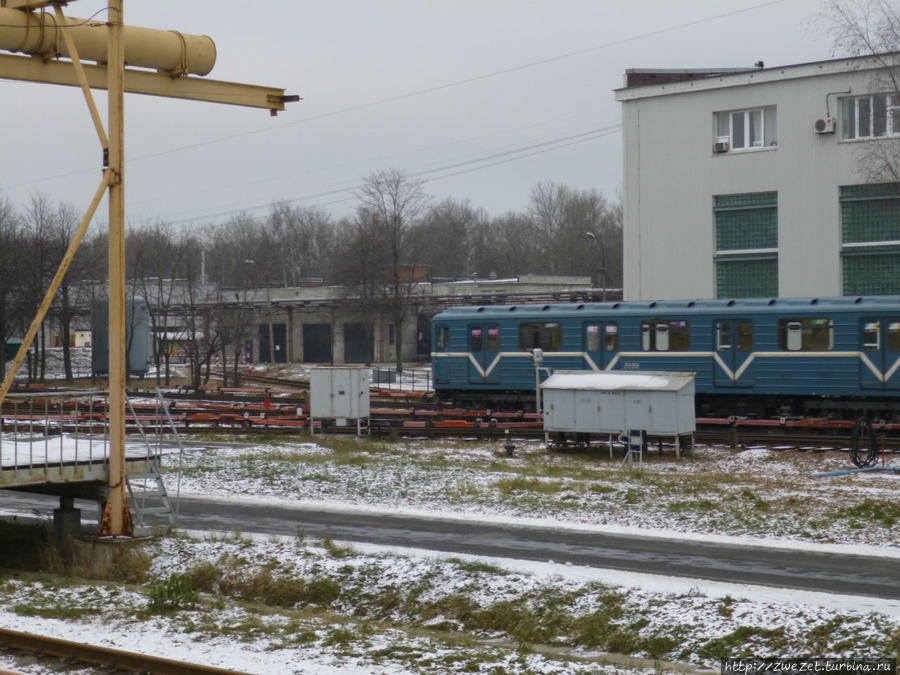 Где отдыхают и лечатся поезда метро Санкт-Петербург и Ленинградская область, Россия