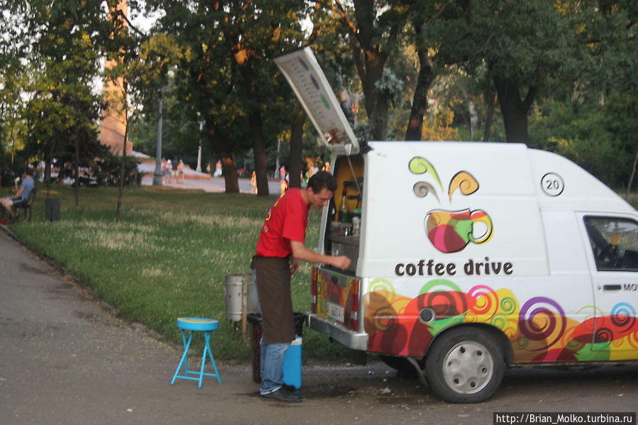 Мобильные кофейни Одесса, Украина