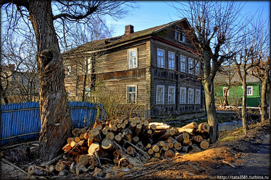 Улица Карла Маркса Малая Вишера, Россия