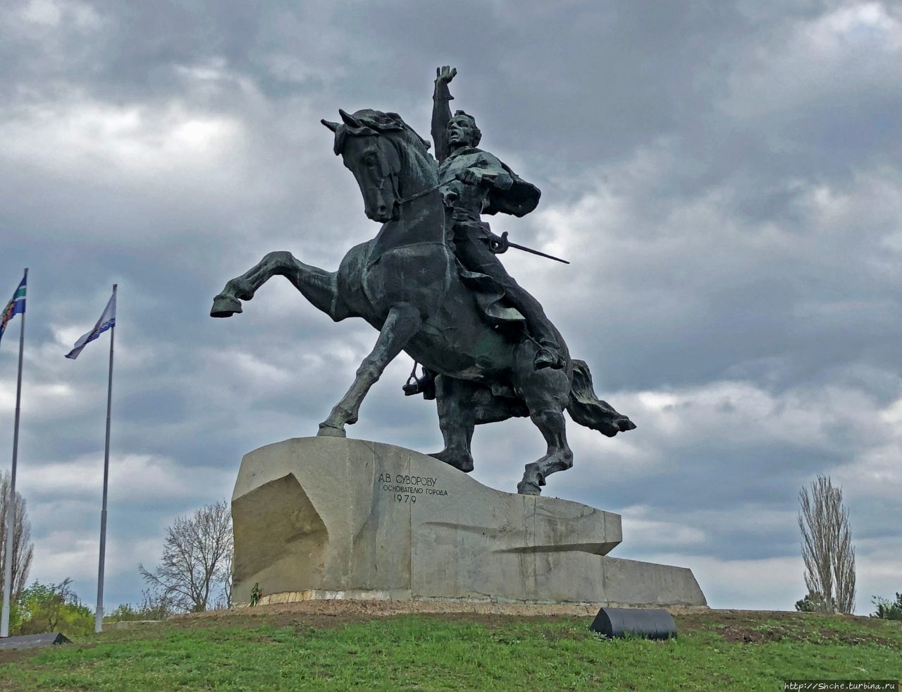 Памятник Суворову Тирасполь, Приднестровская Молдавская Республика