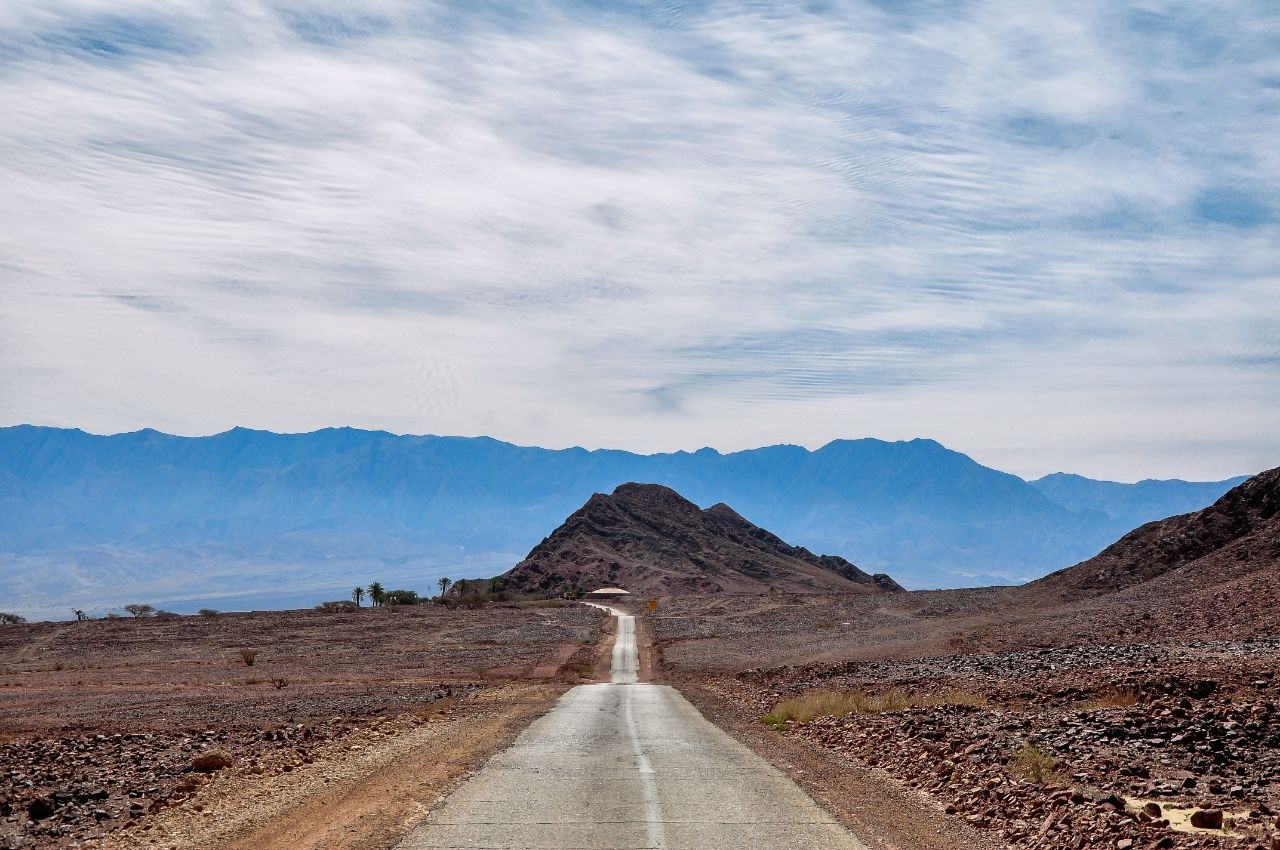 Дорога в пустыне Арава