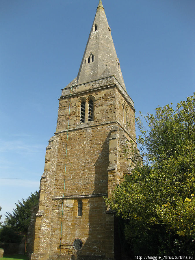 Церковь Св. Этельдреды в  Гилсбро Нортхемптон, Великобритания