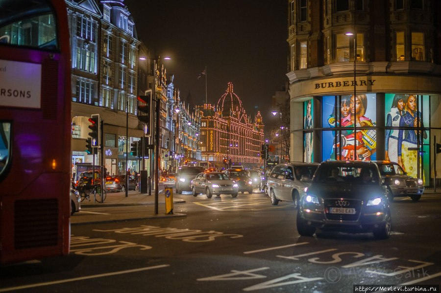 Вечерний Лондон Лондон, Великобритания