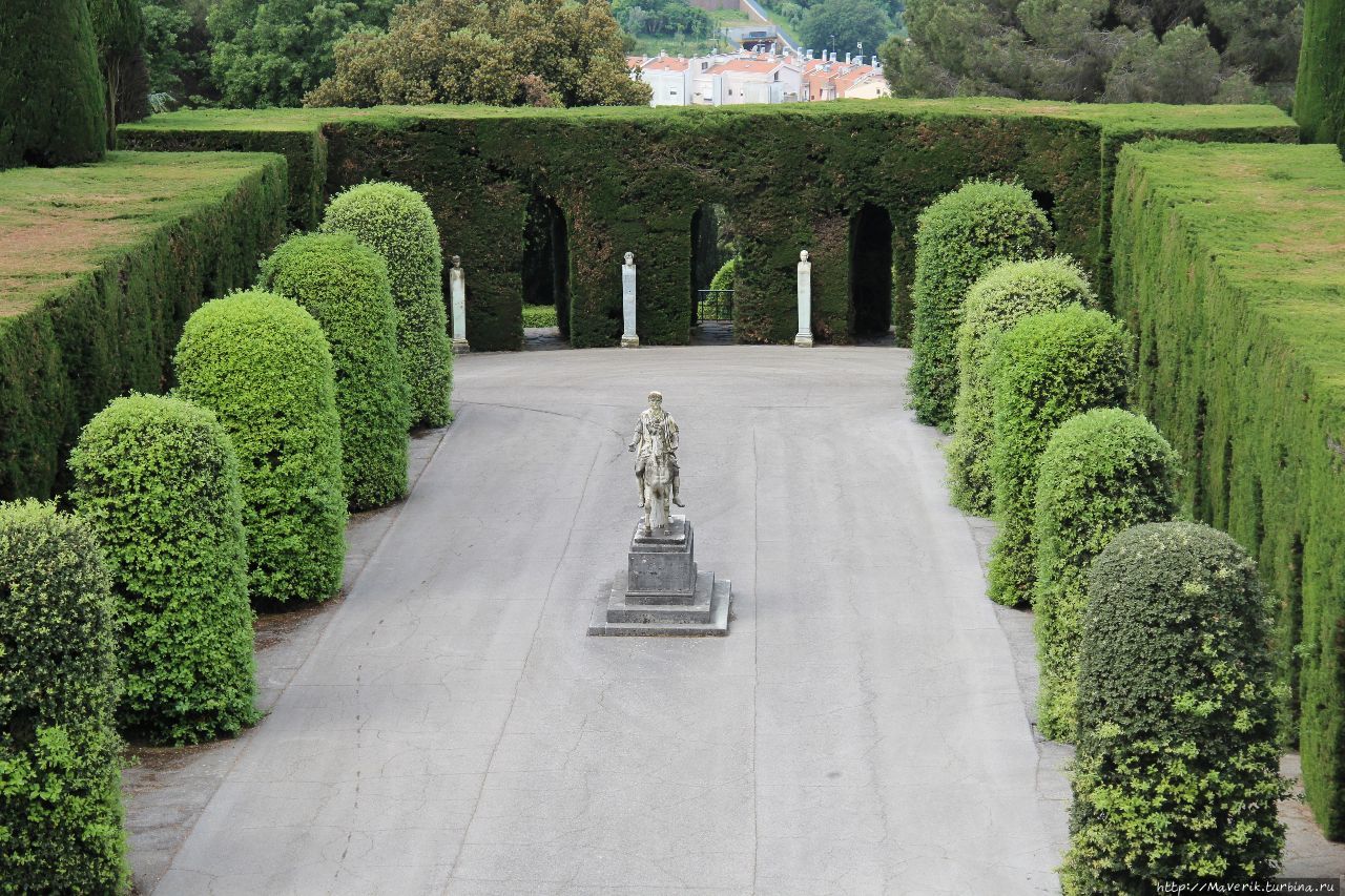 Сады виллы Барберини - очарование искусства и природы