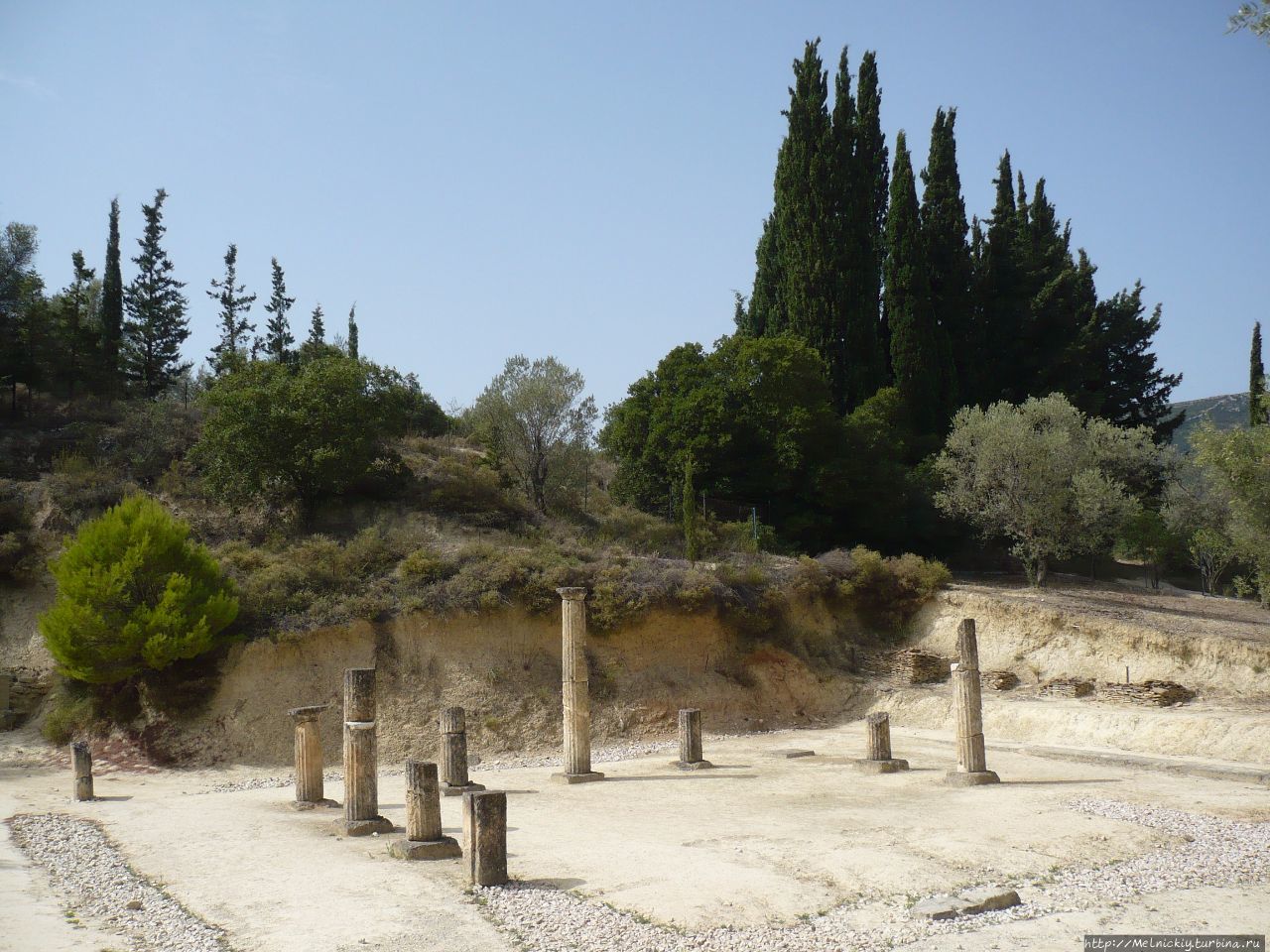 Стадион, основанный Гераклом Немея, Греция