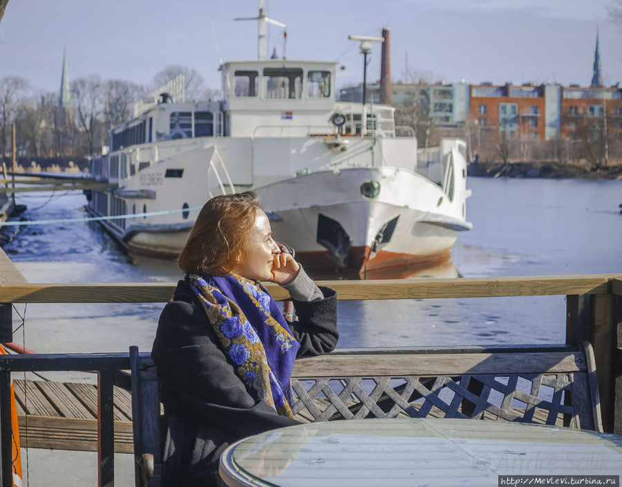 8 марта на Агенскалнском заливе Рига, Латвия