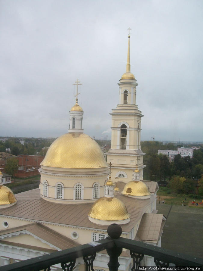 Виды с башни в сентябре Невьянск, Россия