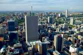 Вид на Йоханнесбург с башни Карлтон-центра
