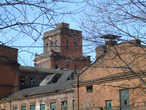 Башенка МПВО на крыше завода Красный Треугольник