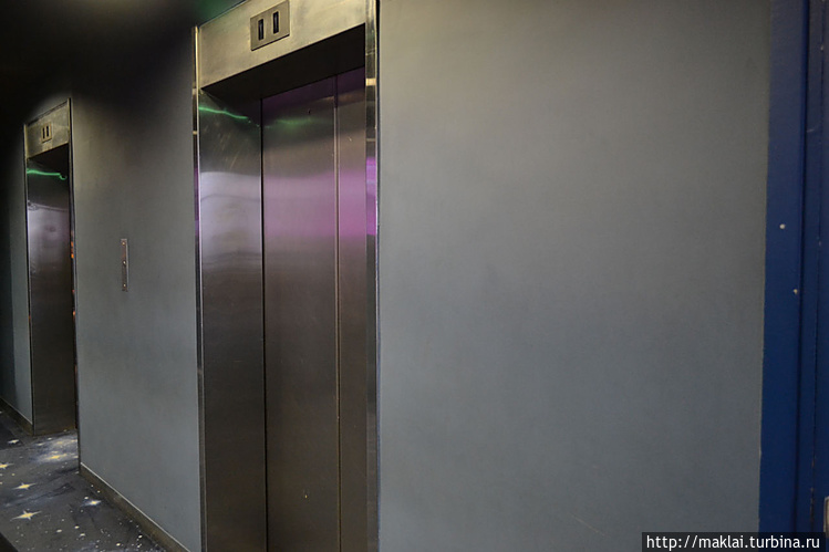 Скоростные лифты.