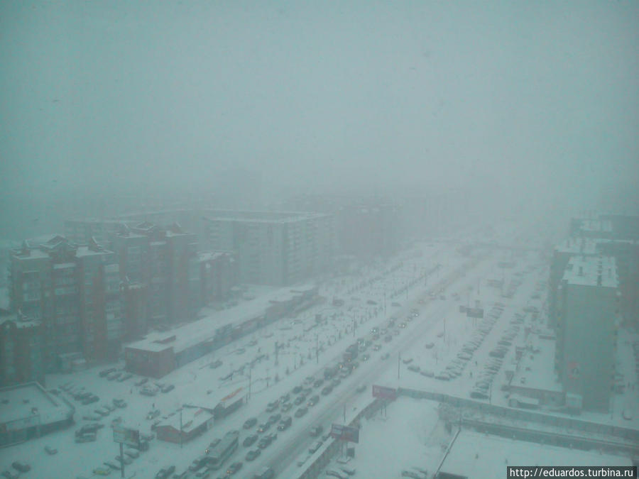 И только 17 декабря улёгся снег Красноярск, Россия